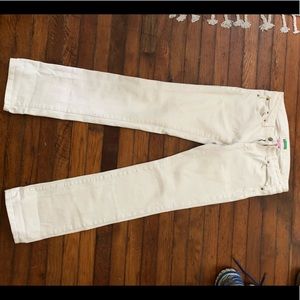 Lilly Pulitzer White Jeans